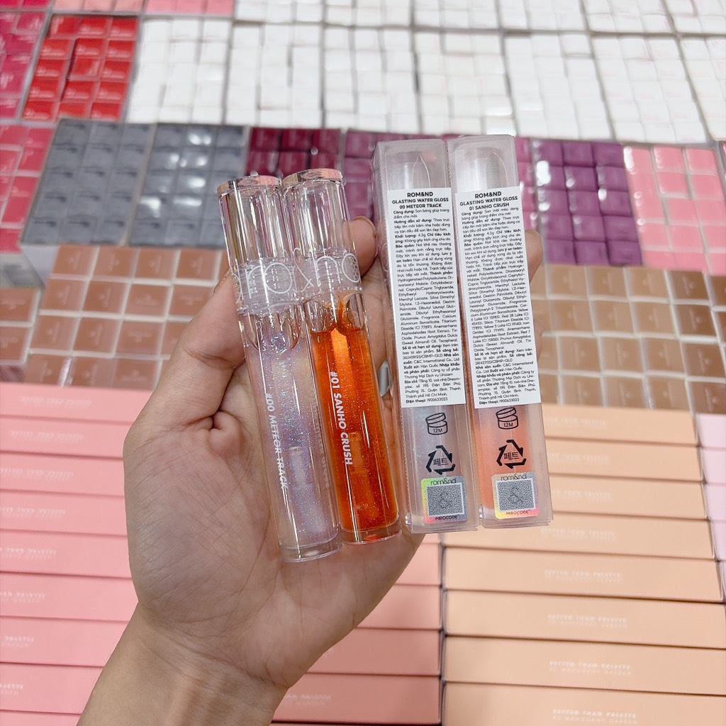 Son bóng ROMAND Glasting Water Gloss CT - Ảnh 2