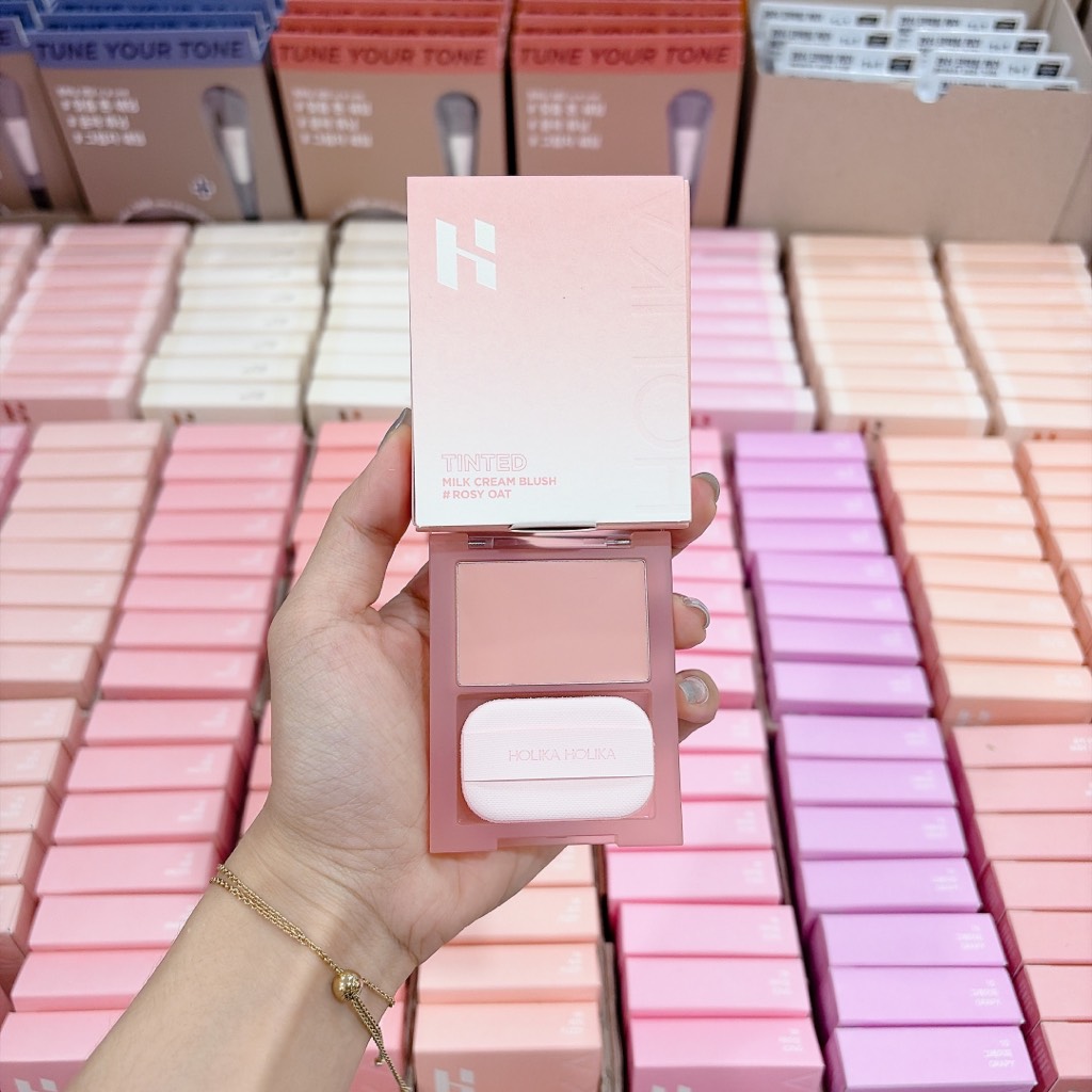 Má Hồng Kem HOLIKA HOLIKA Milk Cream Blush - Ảnh 6
