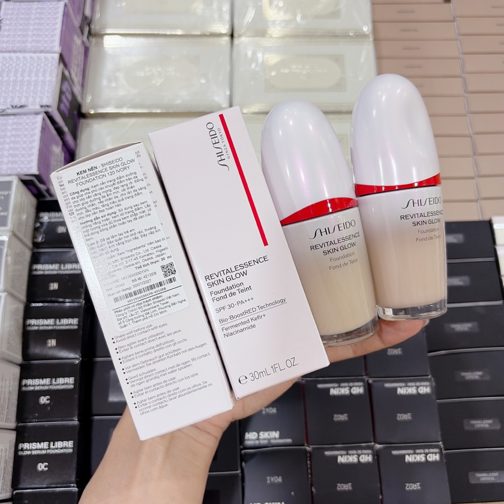 Kem Nền Shiseido Revital Essence Skin Glow 30ml - Ảnh 2