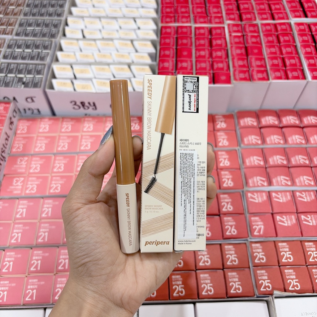 Mascara Mày PERIPERA Speedy Skinny Browcara 3g CT - Ảnh 3