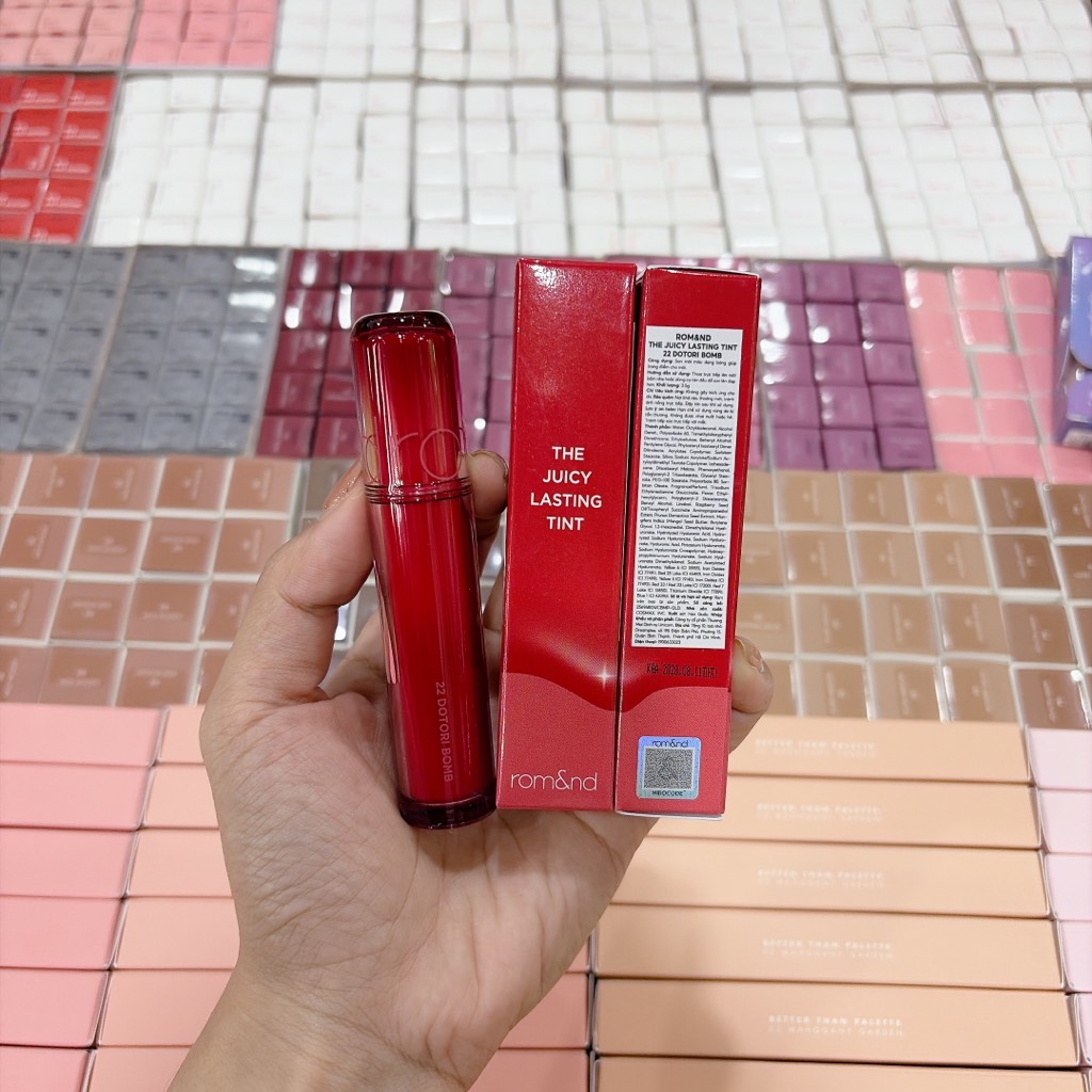 Son Bóng ROMAND The Juicy Lasting Tint ( mẫu mới ) CT - Ảnh 9