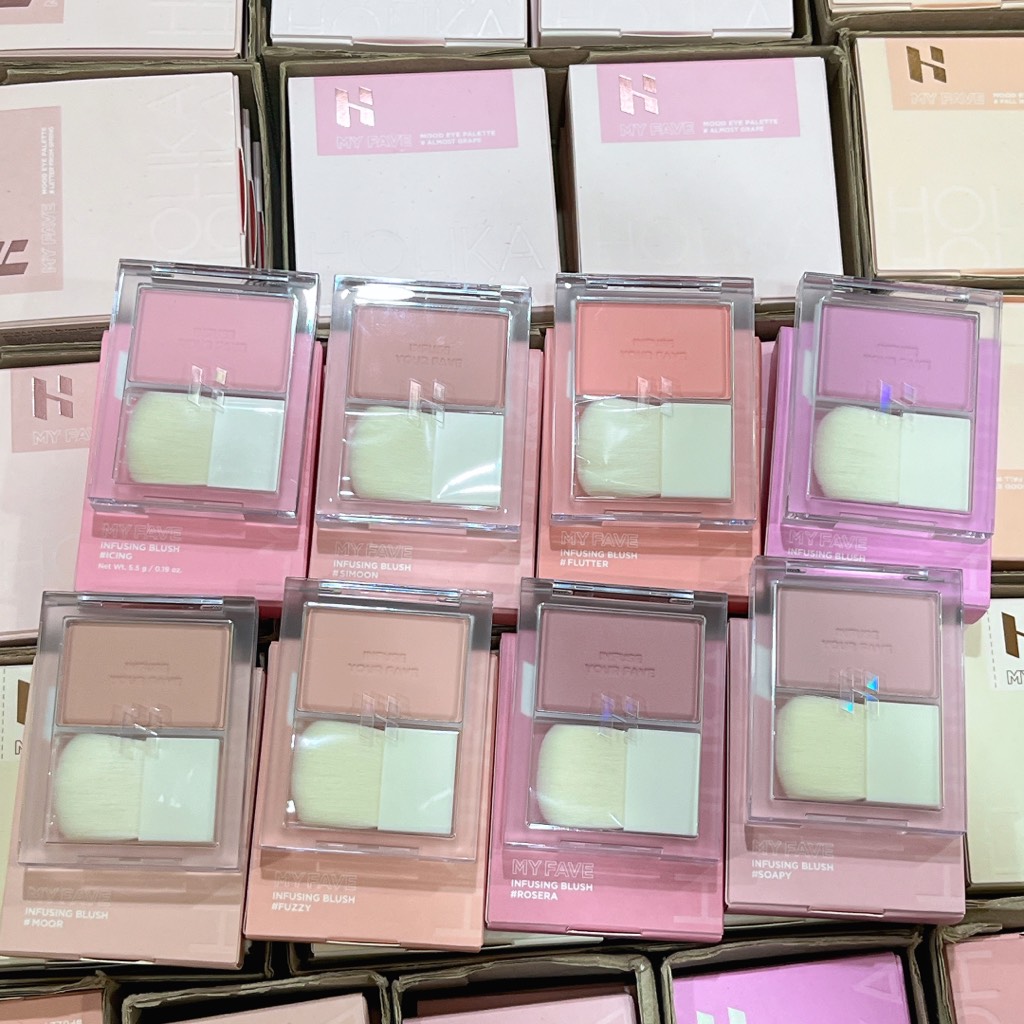Má Hồng HOLIKA HOLIKA My Fave Infusing Blush 5.5g - Ảnh 3