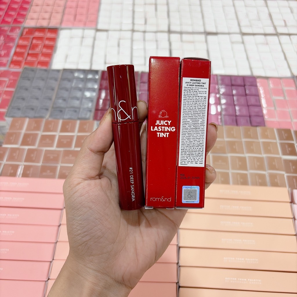 Son Bóng ROMAND Juicy Lasting Tint CT - Ảnh 5