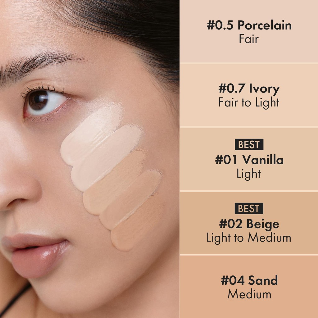 Che Khuyết Điểm Luna Longlasting Tip Concealer Cover 7.5g CT - Ảnh 3
