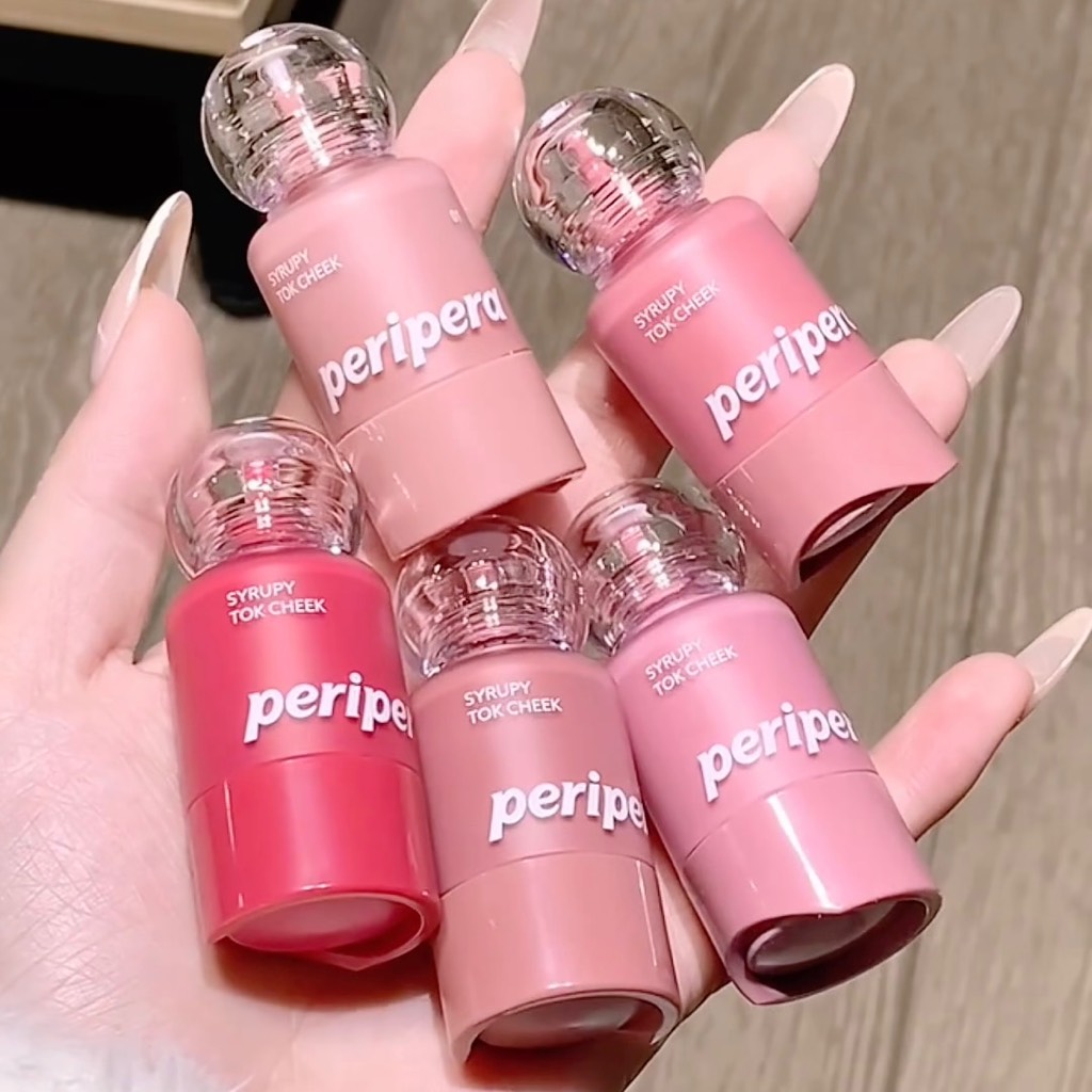 Má Hồng Kem Peripera Syrupy Tok Cheek 9g CT - Ảnh 2