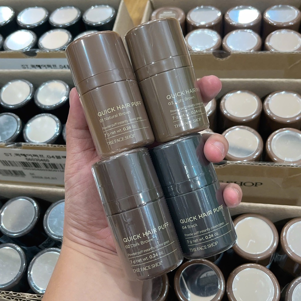 Phấn Chấm Tóc The Face Shop Quick Hair Puff